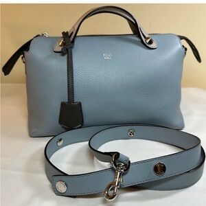 Fendi Elegant Light Blue By The Way Bag Medium